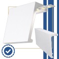 Maskownica karnisza 15 cm biała – listwa maskująca z polistyrenu pod LED | 100 / 150 / 200 / 250 cm