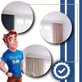 Maskownica karnisza 15 cm biała – listwa maskująca z polistyrenu pod LED | 100 / 150 / 200 / 250 cm